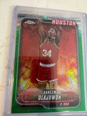 Topps Basketball Card - White, Gray, Clear